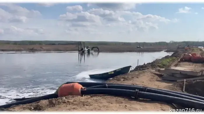 Завершается рекультивация иловых полей в Казани.