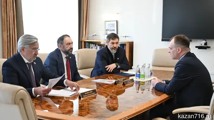 Alexey Pesoshin and the head of Rosstandart discussed the preparation of the international forum in Kazan.