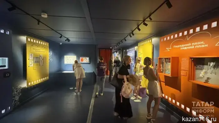 The interactive exhibition for the 90th anniversary of "Soyuzmultfilm" has opened in Kazan.