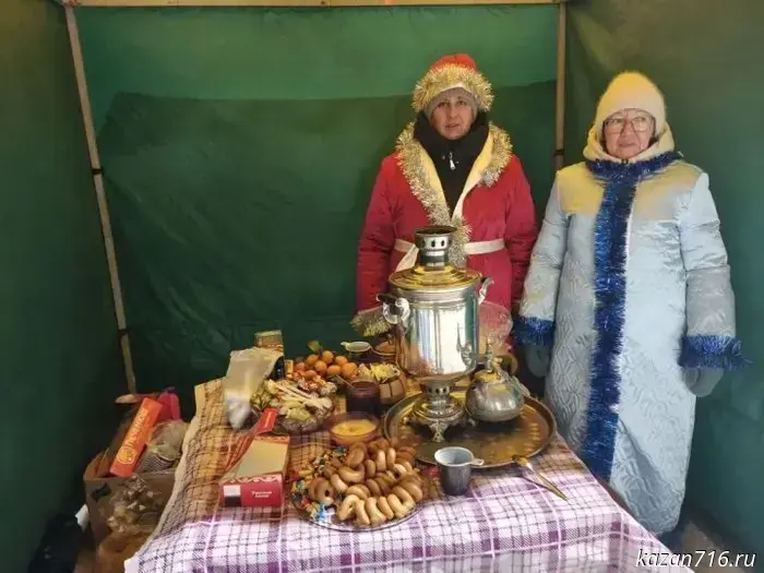 Продукты из Нурлата для новогоднего стола жителей Казани.