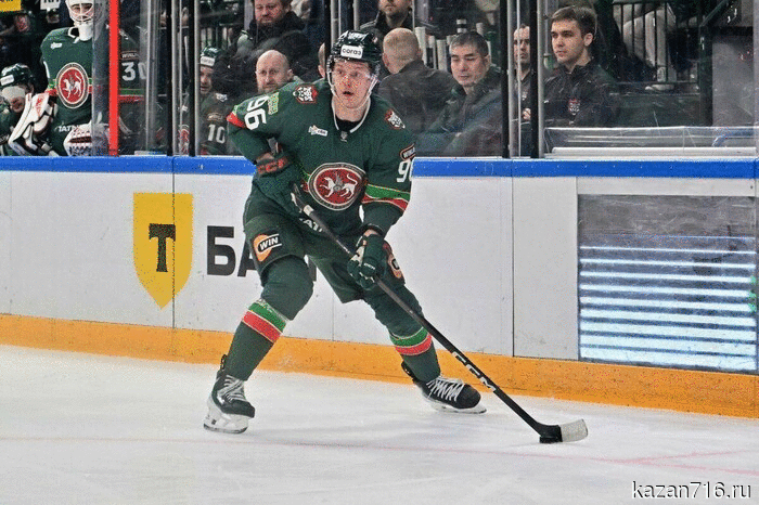 «Ак Барс» сообщил о продлении контракта с Никитой Лямкиным.