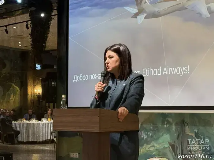 Taliya Minullina stated the importance of opening the Kazan–Abu Dhabi air route.