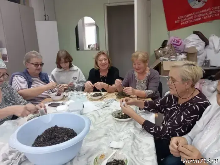 Nurlat volunteers held a tea day.