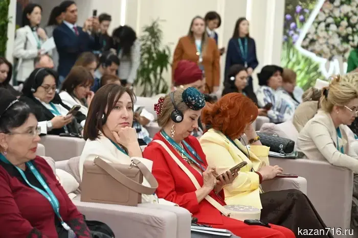 The discussion on the impact of women on economic growth took place at the "Kazan Forum."