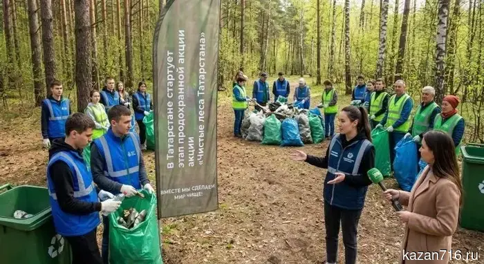 The spring phase of the "Clean Forests of Tatarstan" campaign is gaining momentum.