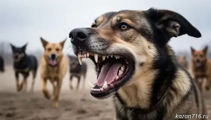 In Tatarstan, animal control officers were detained after dogs attacked a child.