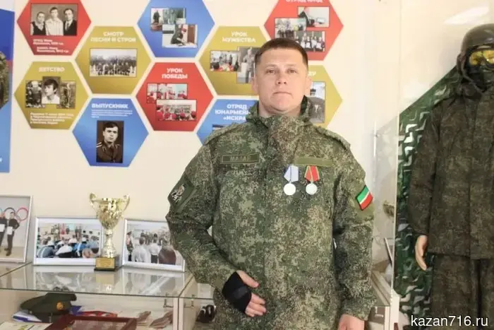 Veteran of the Special Military Operation Almaz Garaev returned to work after two injuries.