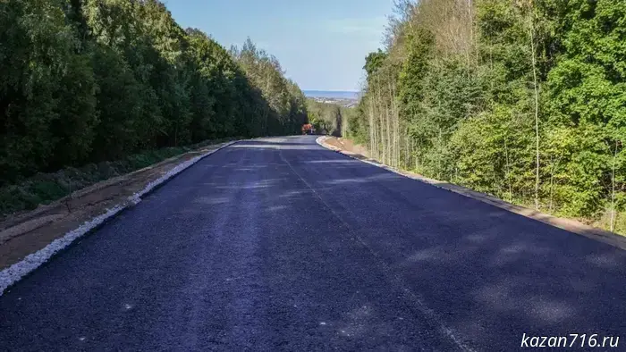 In Almetyevsky District, the first phase of the major overhaul of a regional road has been completed.