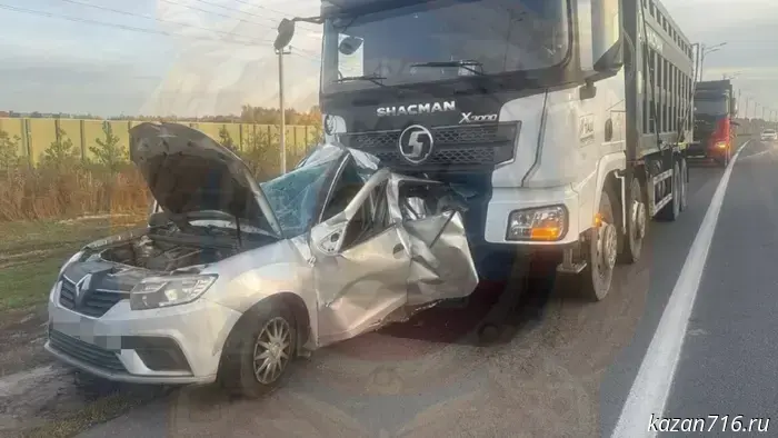 В Лаишевском районе РТ произошло смертельное дорожно-транспортное происшествие с участием грузового автомобиля.