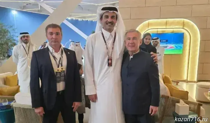 Rustam Minnikhanov discussed cooperation between the Republic of Tatarstan and Qatar with Tamim bin Hamad Al Thani.