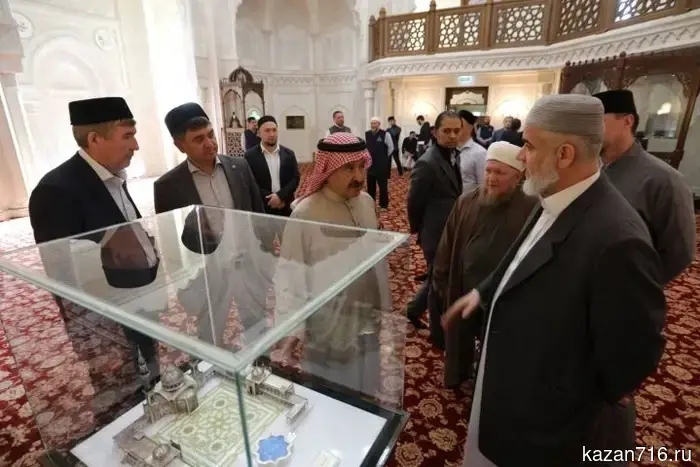 The AAOIFI delegation visited the Bulgarian Islamic Academy as part of KazanForum.