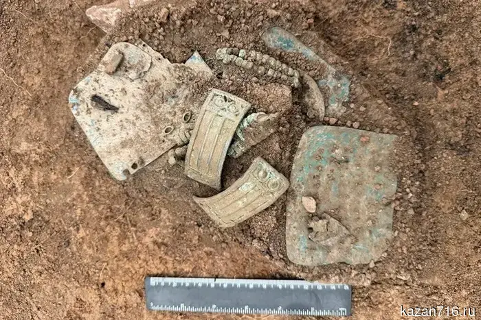В Татарстане обнаружен древнеримский клад археологами.