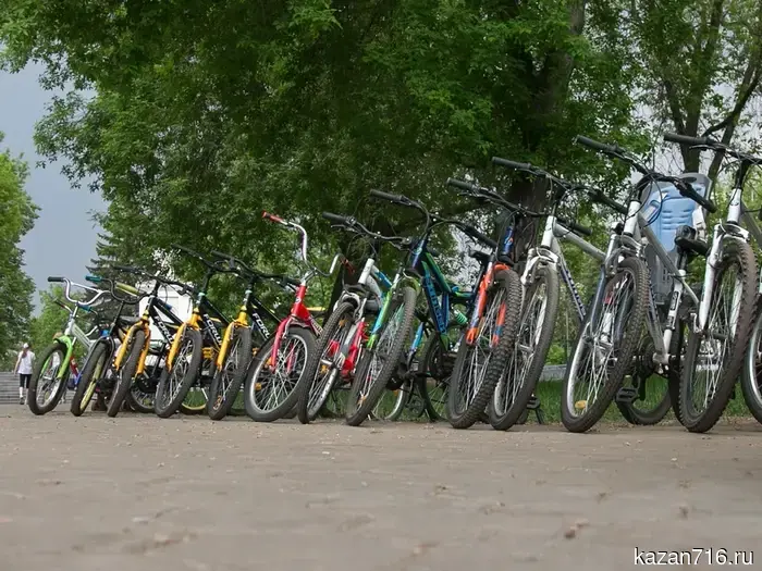 A new season of bike rental is starting in Kazan.