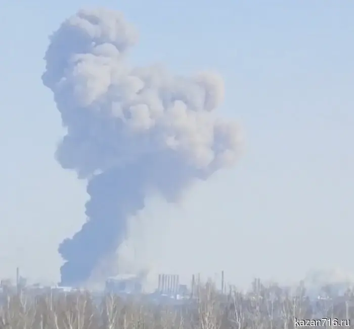 После пожара в Нижнекамске не было обнаружено превышений вредных веществ в атмосфере.
