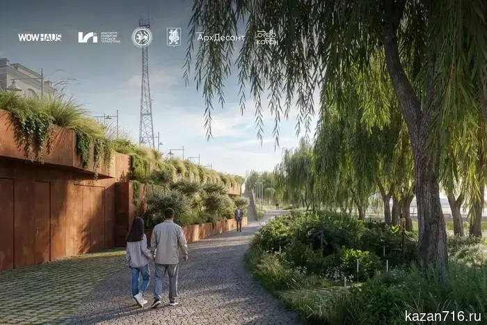 The updated project for the third phase of the Nizhny Kaban waterfront was presented to the residents of Kazan.