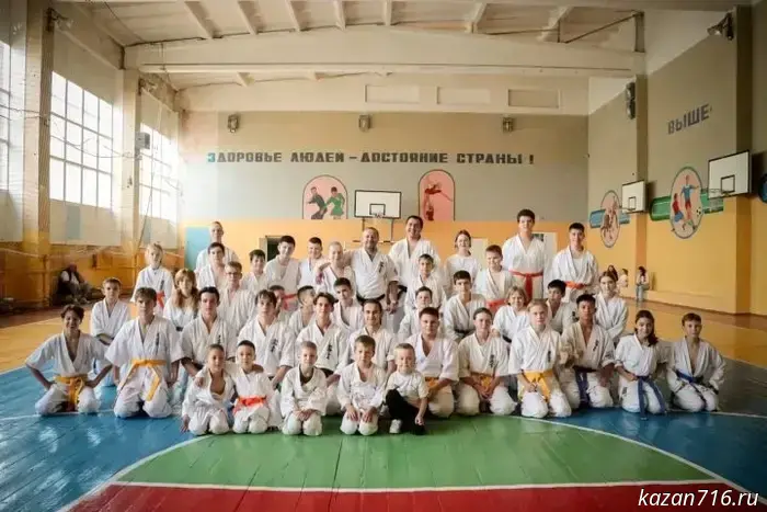 A Kyokushin master class was held in Bugulma under the guidance of Alexey Revin.