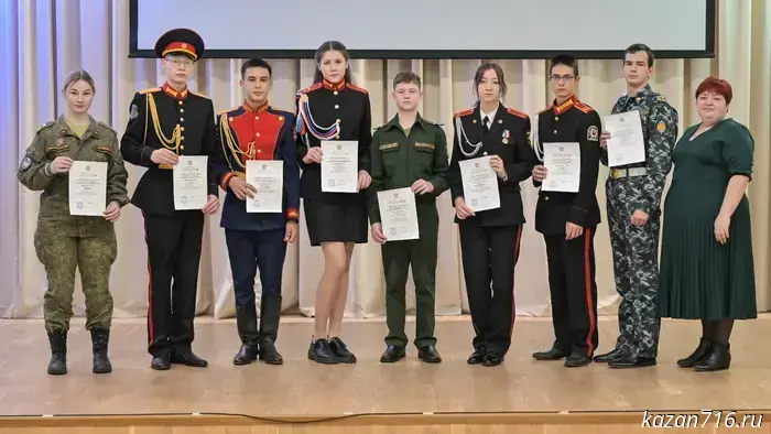 Cadets from Tatarstan participated in the Olympiad on the fundamentals of security and homeland defense “I Serve the Motherland! I Serve the People!”