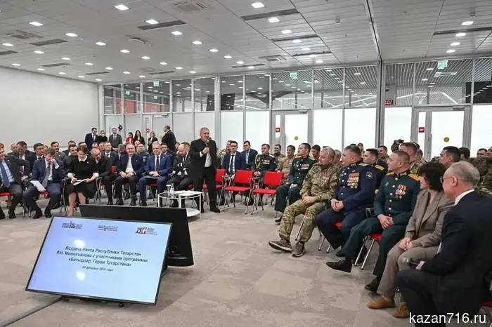 In Tatarstan, a volunteer squad "Duslar" will be created from participants of the SVO.