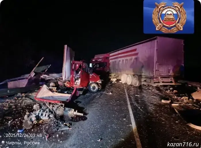 Fatal crash in Laishevsky District: the driver of a Volvo drove into the oncoming lane…