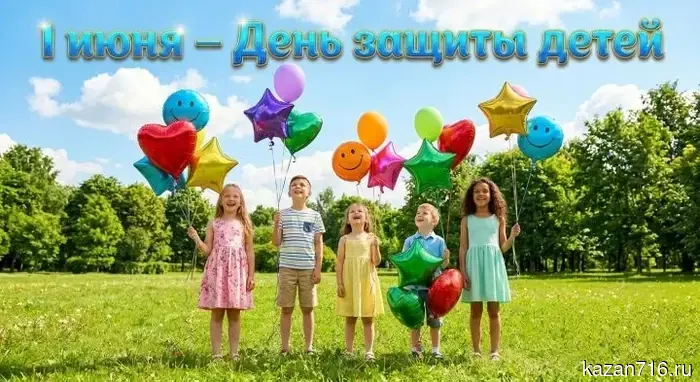 1 июня – это день, посвященный защите детей.