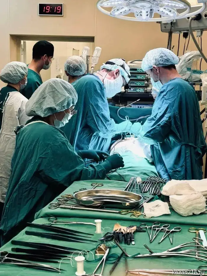 The first liver transplant was performed at the BSMC in Chaly.
