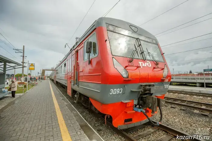 Suburban trains in Tatarstan will begin operating on a new schedule.