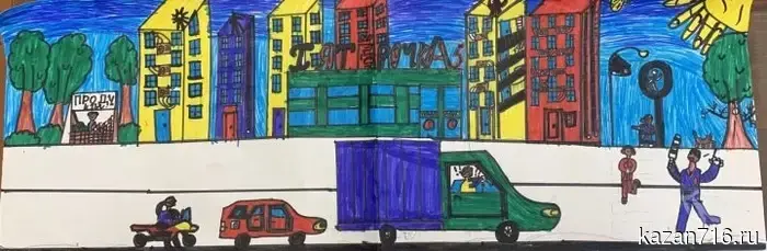 🎨 Молодые дарования: «Камская новь» пополнилась новым рисунком!