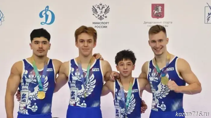 Гимнасты Татарстана получили золотую и серебряную медали в многоборье на Кубке Воронина.