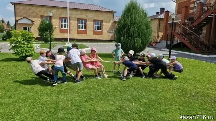 The Sabantuy was joyfully celebrated at the school camp in the Laishevsky district.