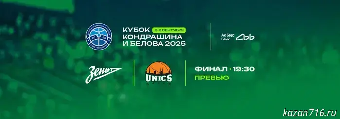 Preview. The Kondrashin and Belov Cup. Zenit – UNICS