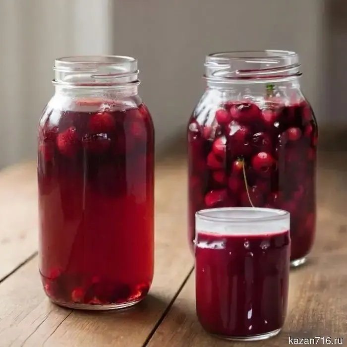 Natural compote: benefits for digestion and heart from homemade drink