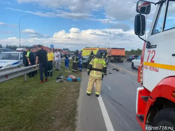 A fatal traffic accident occurred near Naberezhnye Chelny.