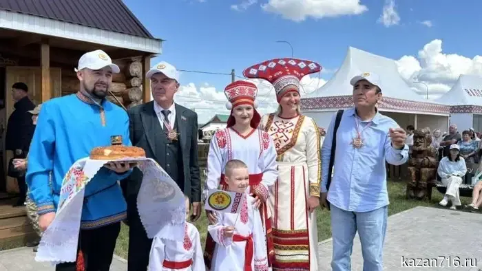 В селе Кильдюшево Тетюшского района Татарстана состоялся мордовский национальный праздник Валда Шеньян.