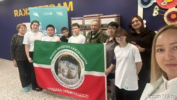 Meeting with a Hero: a conversation with a participant of the special military operation took place at the Tukaevsky District Youth Center.