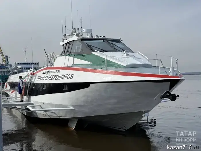A new river route has opened from Kazan to Naberezhnye Chelny.