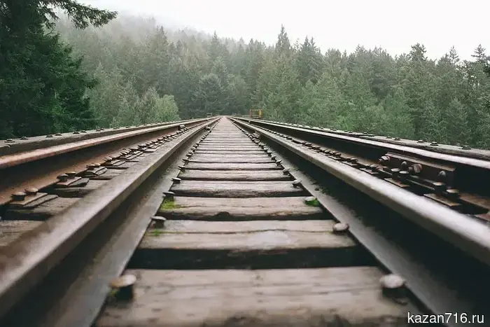 In Tatarstan, a passenger train fatally struck a motorcyclist at a railway crossing.