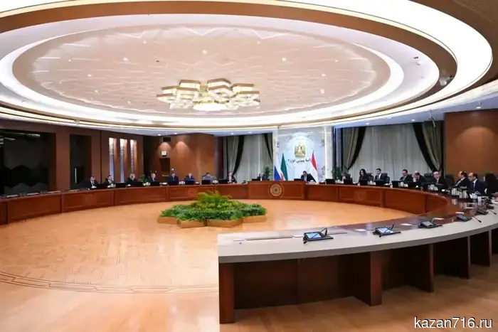 Minnikhanov and the Prime Minister of Egypt agreed to strengthen industrial partnership.