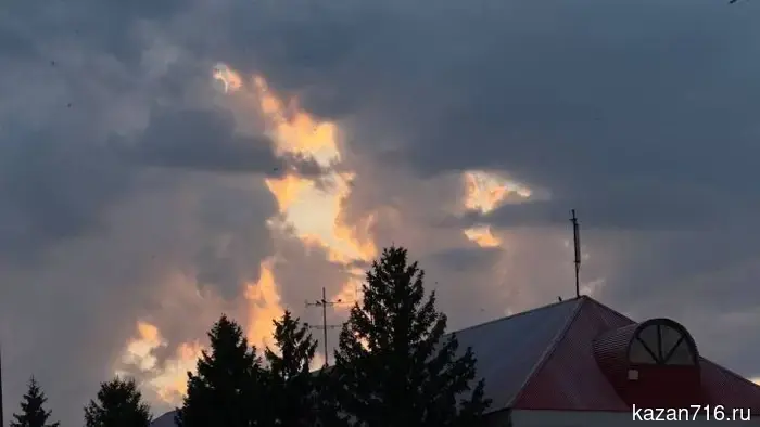 Storm warning in Tatarstan for May 30-31, 2026: thunderstorm, strong winds, fog, and hail