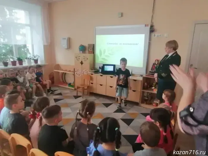 В детском саду отпраздновали «Синичкин день».