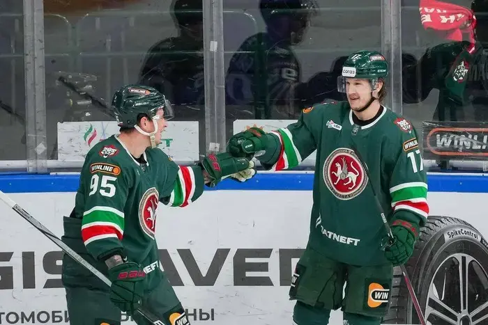 Ak Bars convincingly defeated Barys on its home ice.