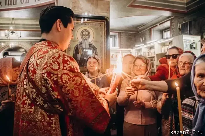 В Чистополь прибудет Благодатный огонь.