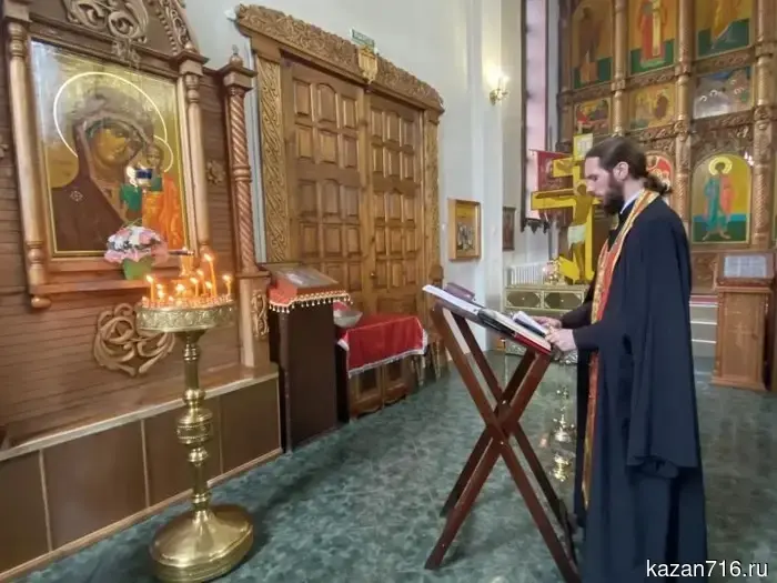 In Zainsk, prayers for servicemen will be held every Sunday.