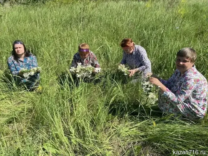The Ivan Kupala holiday was celebrated at the Chistopol boarding house.