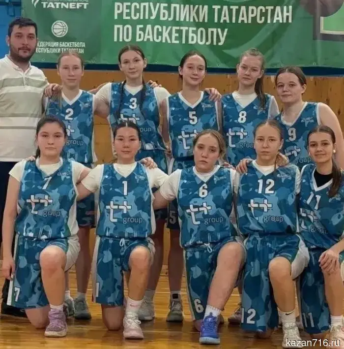 Юниорская команда из Заинска приняла участие в первенстве Татарстана по баскетболу.
