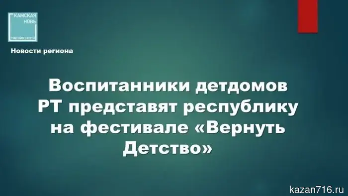 Young talents of Tatarstan are preparing to conquer the Volga region: 22 students are going to the final of the festival "Return Childhood".
