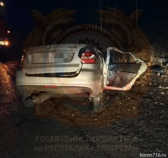 В Татарстане из-за действий пьяного 18-летнего водителя погиб 19-летний пассажир.