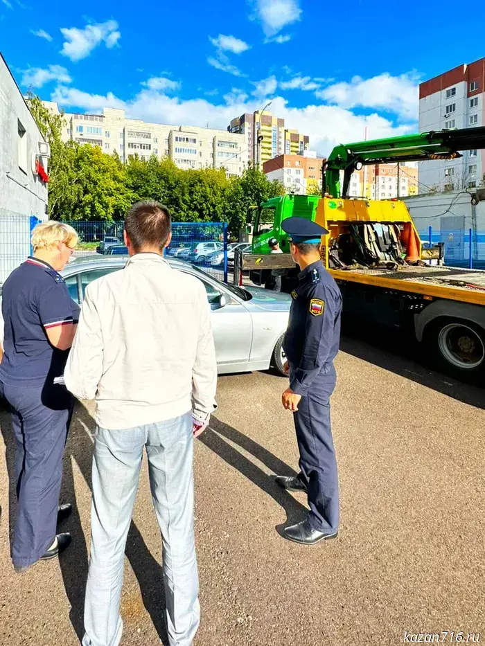 A Kazan resident who owed the bank 1.2 million rubles had his BMW seized.