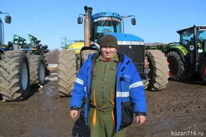 Resident of Gulkino Alexander Toimetyov continues the dynasty of mechanics.