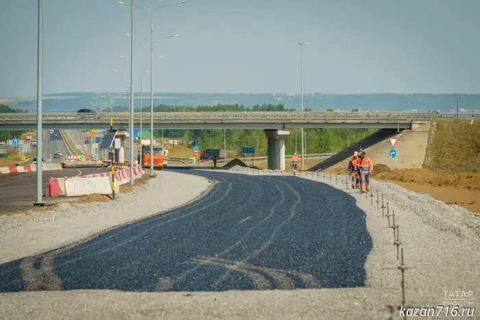 In Tatarstan, 200 km of roads were repaired under the national project "Infrastructure for Life".