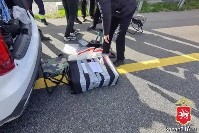 In Tatarstan, the police detained drug couriers with a shipment worth 30 million rubles.